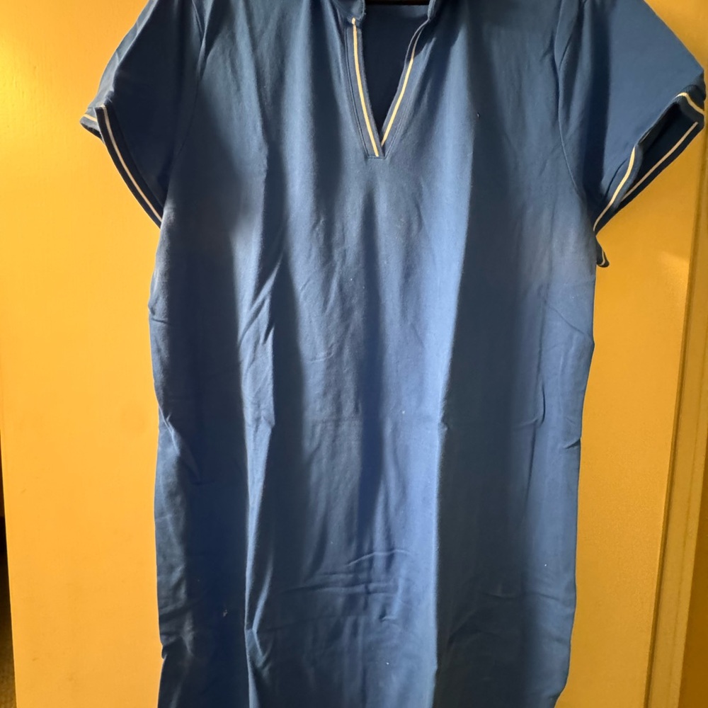 Women’s baby blue Tommy Hilfiger cotton blend dress